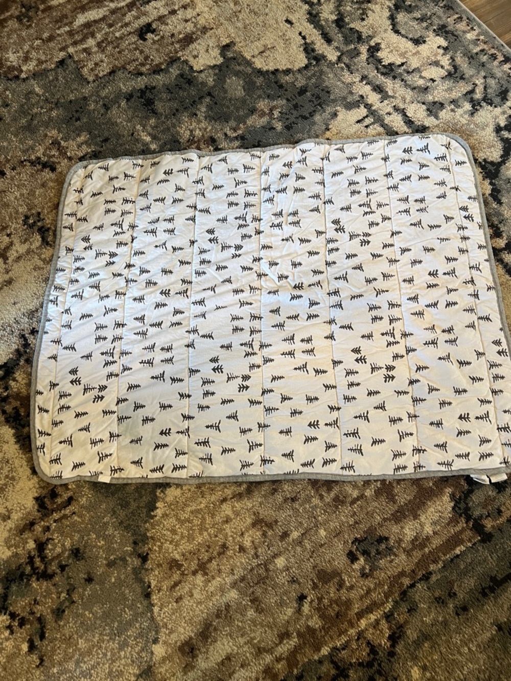 Burt’s Bees Reversible Baby Blanket